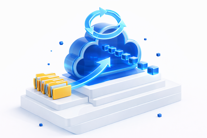 자동 복제 및 저장